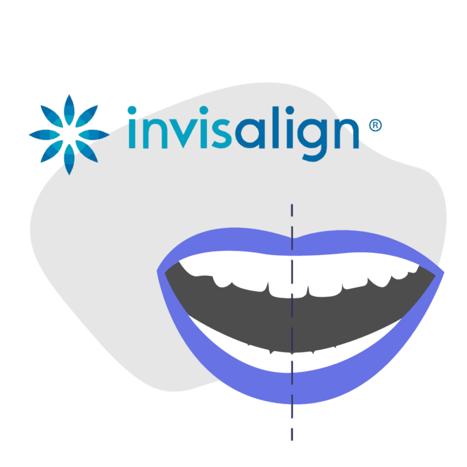 Can Invisalign aligners fix crooked midline