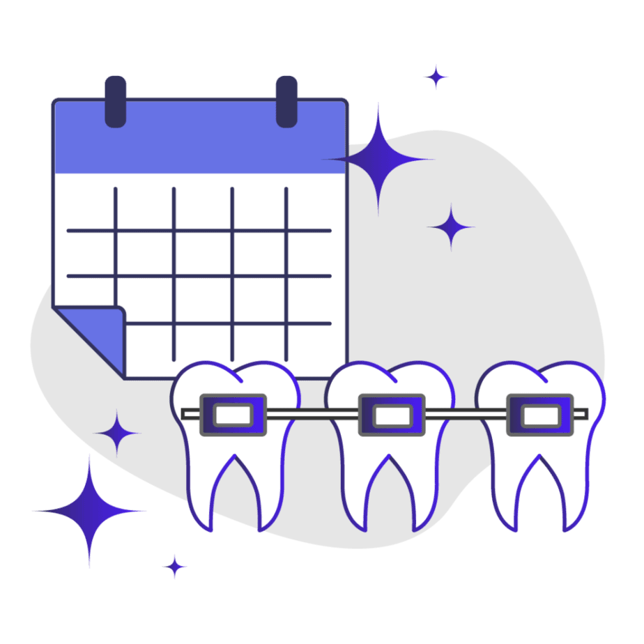 How long will braces take to work