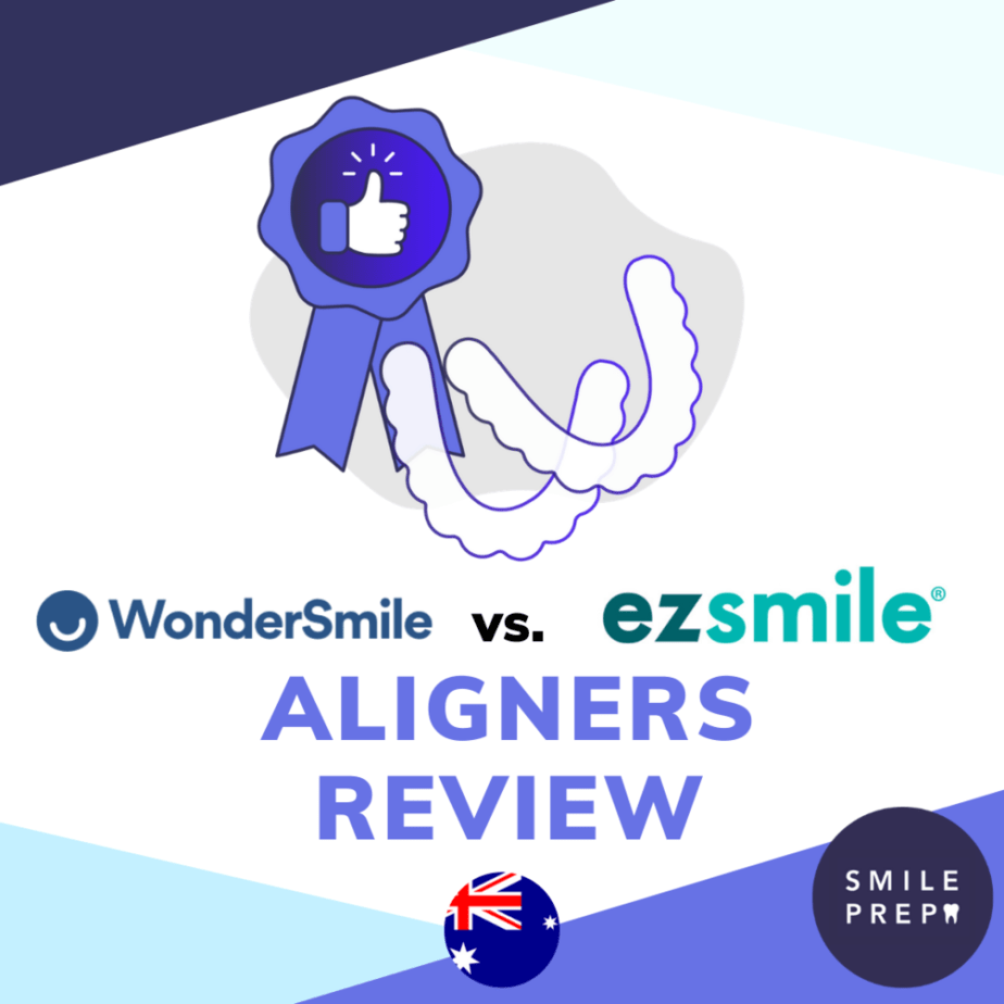 Clear aligners Australia reviews WonderSmile vs EZSmile