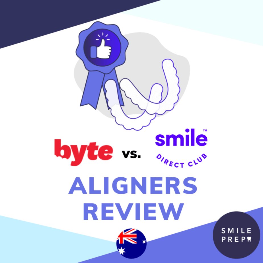 Byte vs SmileDirectClub aligners Australia AUS Clear Braces Reviews