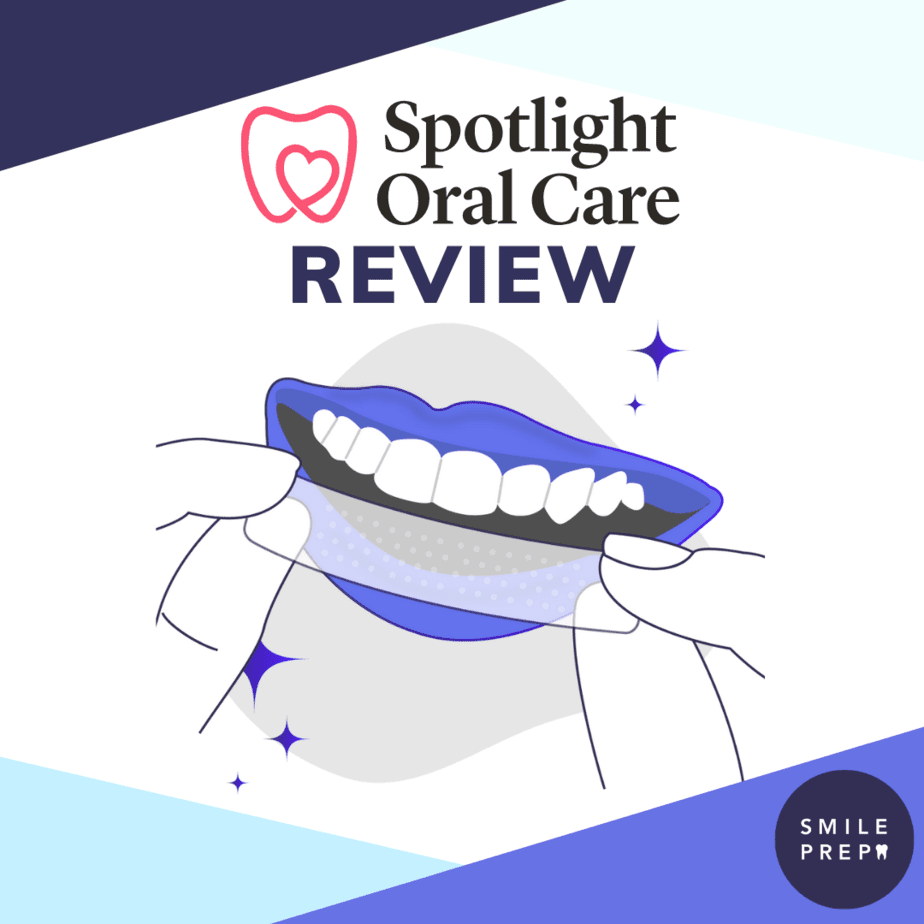 Spotlight Oral Care logo and whitening strips