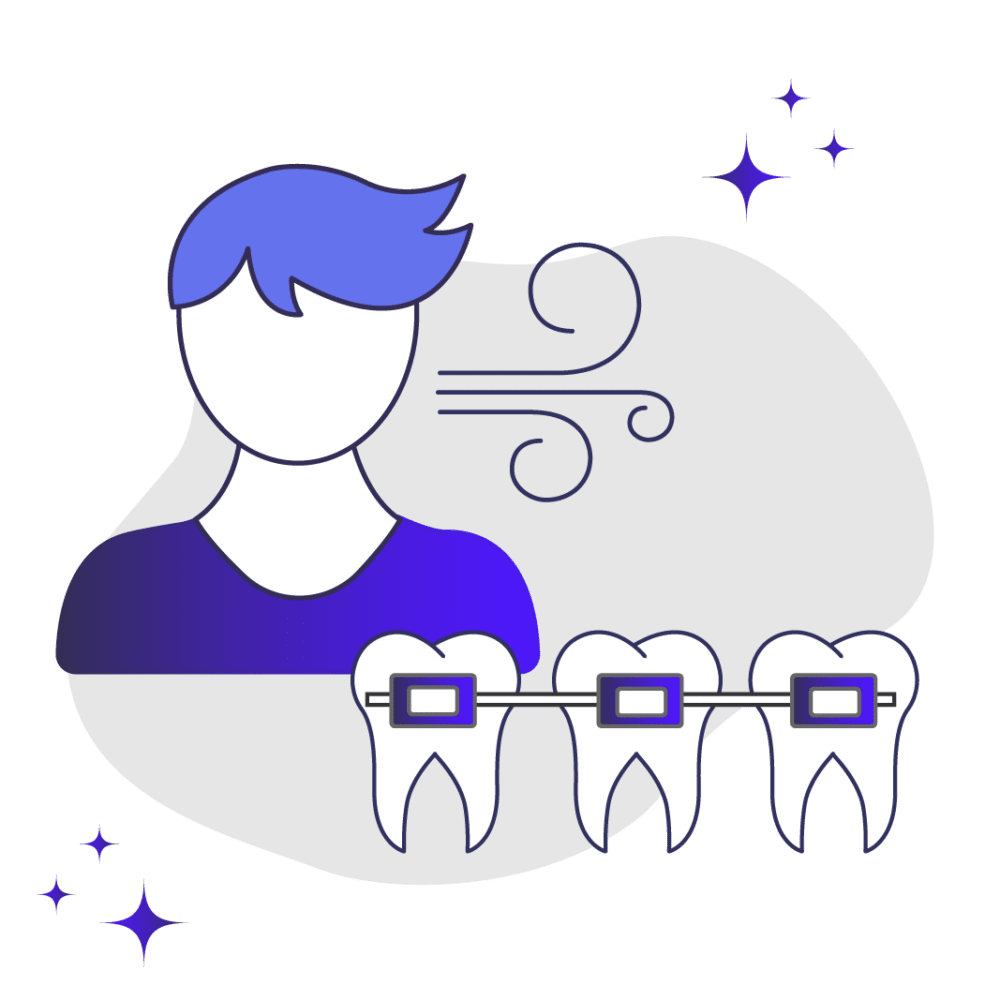 Avoid Bad Breath with Braces