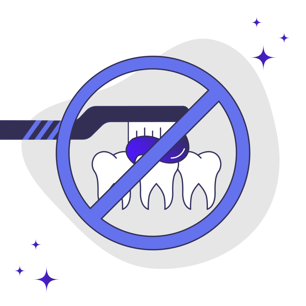 What happens if you don't brush teeth